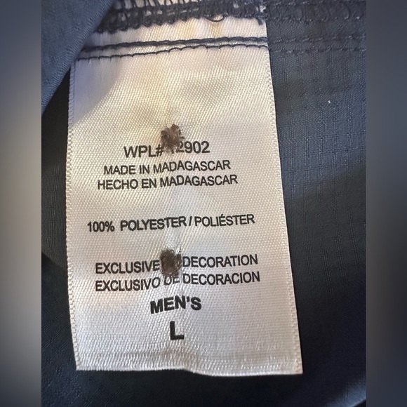 Coleman Performance SS Button Down‎ Shirt, size L UPF Protection, 
NWT - Picture 5 of 7